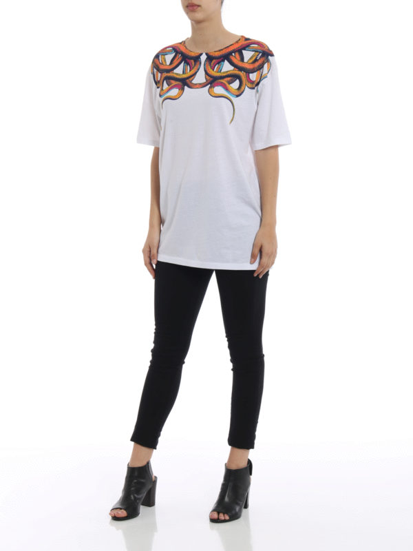 Marcelo Burlon: T-shirts online - T-Shirt - Snake