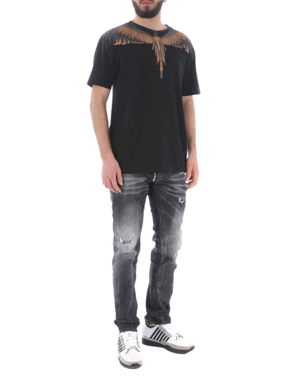 Marcelo Burlon: Tシャツ online - Tシャツ - Wings