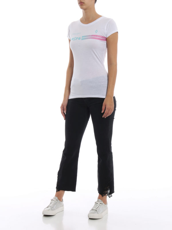 Marcelo Burlon: T-shirts online - T-Shirt - Weiß