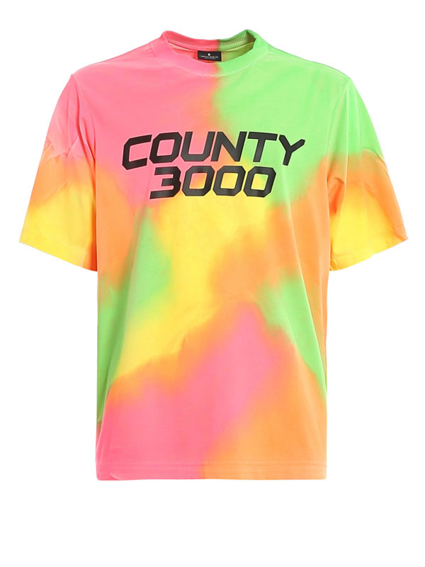 Marcelo Burlon: Camisetas - Camiseta - Multicolor