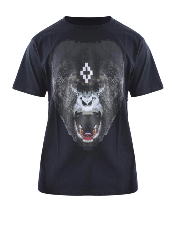 Marcelo Burlon: t-shirts - Gorilla print t-shirt