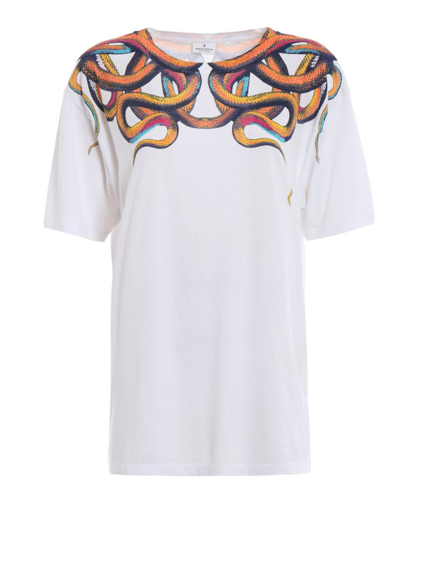 Marcelo Burlon: T-shirts - T-Shirt - Snake