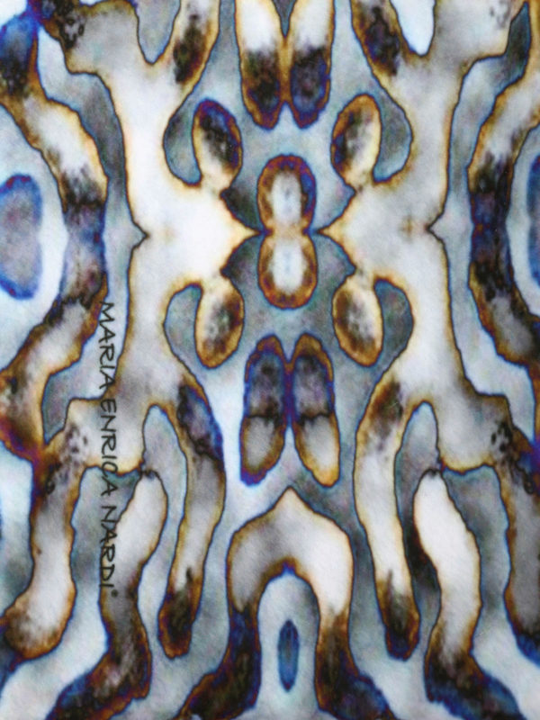 MARIA ENRICA NARDI: Bufandas y pañuelos online - Bufanda Himalaya - Azul