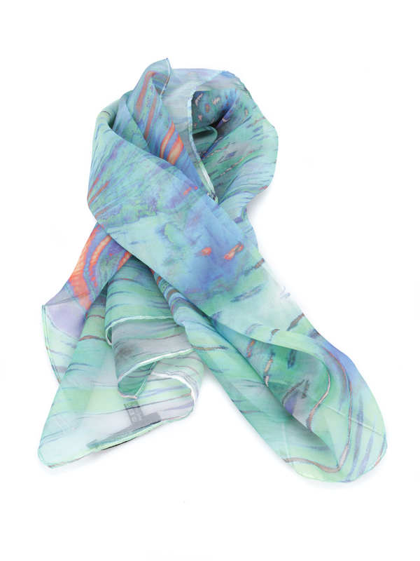 MARIA ENRICA NARDI: scarves - Natalia silk scarf