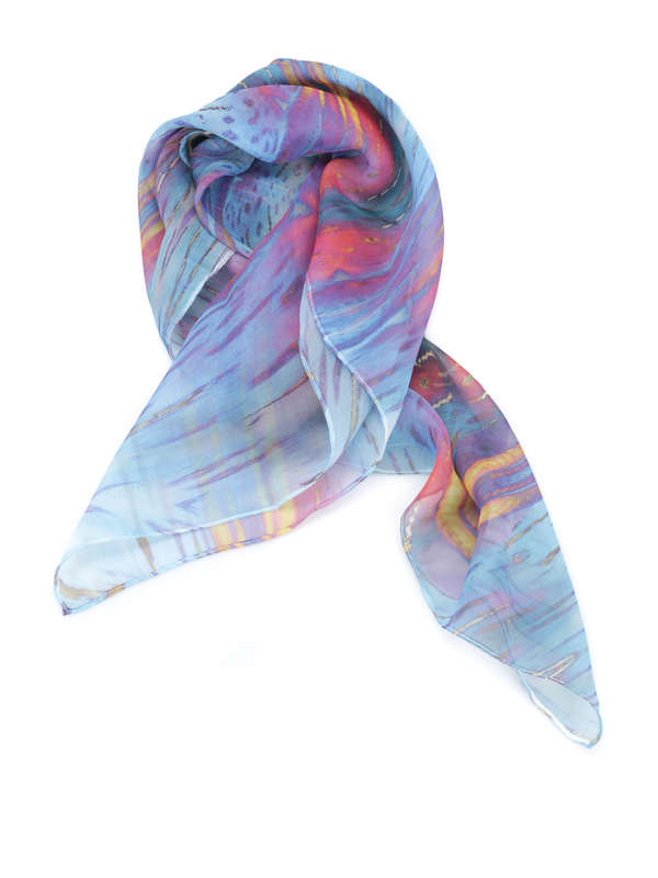 MARIA ENRICA NARDI: scarves - Natalia silk scarf