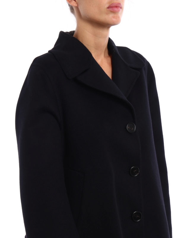Marni buy online Wool blend flared over short coat