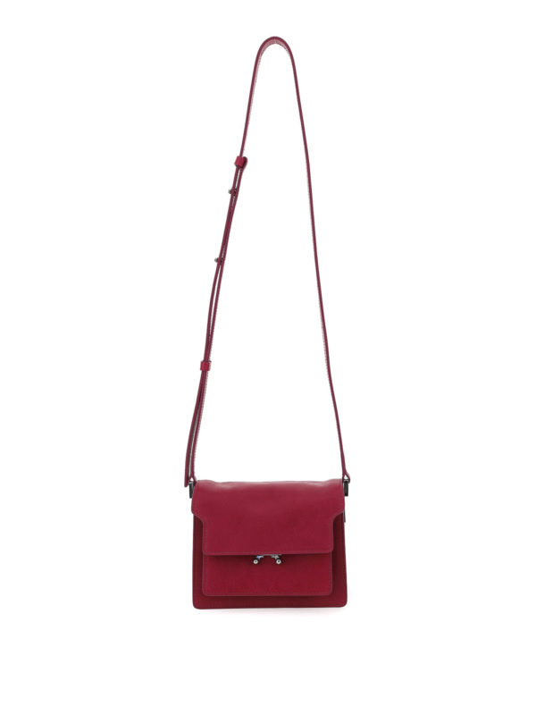 Marni: cross body bags - Soft Trunk mini bag