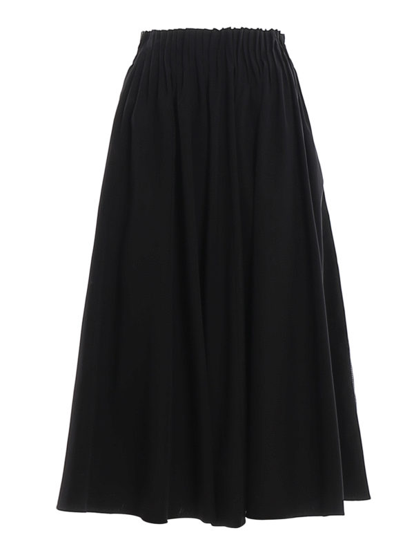 Marni: Jupes midi et au genou - Jupe Midi - Noir