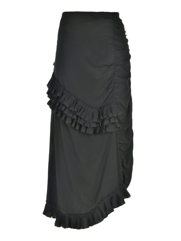 Marni: Faldas largas - Falda Larga Negra