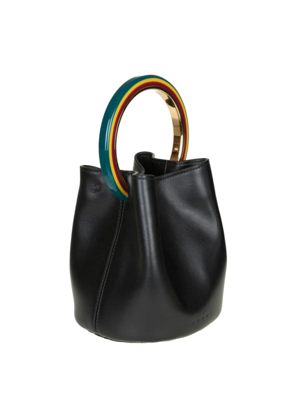 Marni: Bucket-bags online - Bucket-Bag - Schwarz