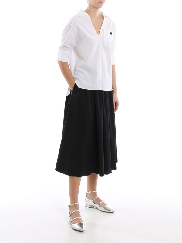 Marni: Jupes midi et au genou online - Jupe Midi - Noir