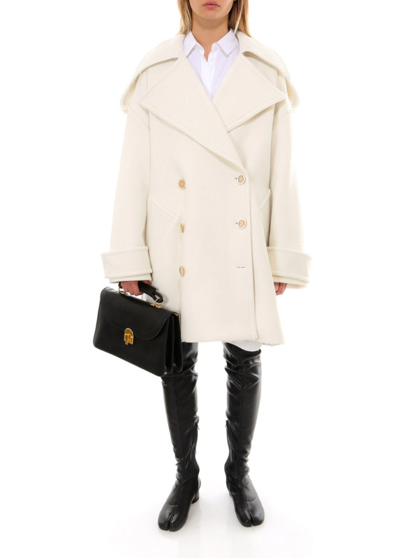 コート MARNI FW22 DOUBLE-BREASTED COAT (CPMA0197U0_UTW95300M20) MARNI FW22 DOUBLE-BREASTED COAT (CPMA0197U0_UTW95300M20