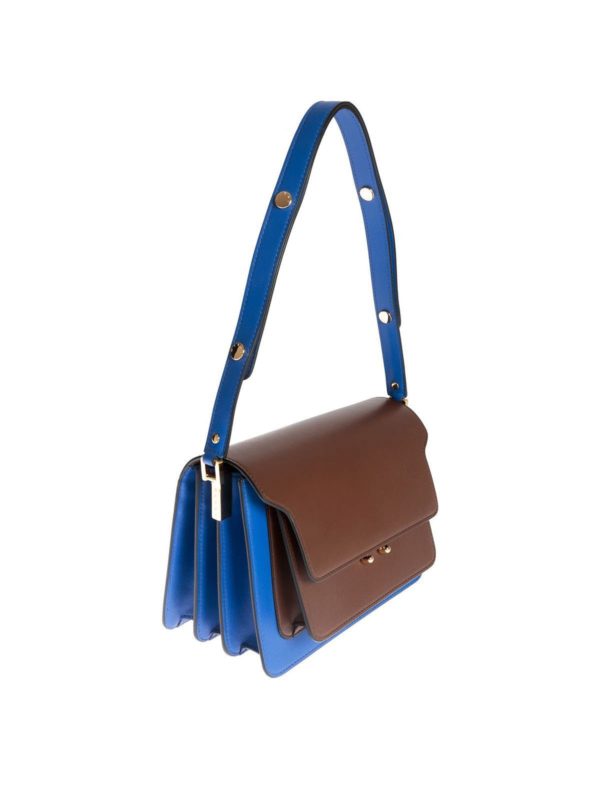 Marni: Schultertaschen online - Schultertasche - Blau