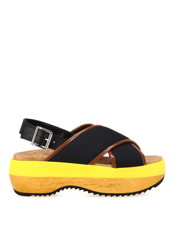 MARNI サンダル マルチカラー Marni サンダル - マルチカラー | ZPMS002506TP639ZL765