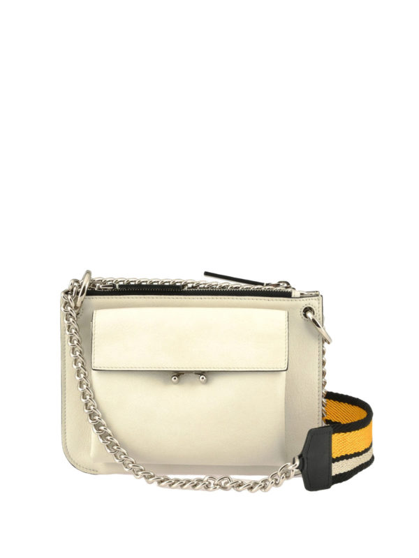 Marni: shoulder bags - Pocket saddle bag