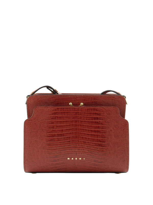 Marni: shoulder bags - Trunk reverse shoulder bag