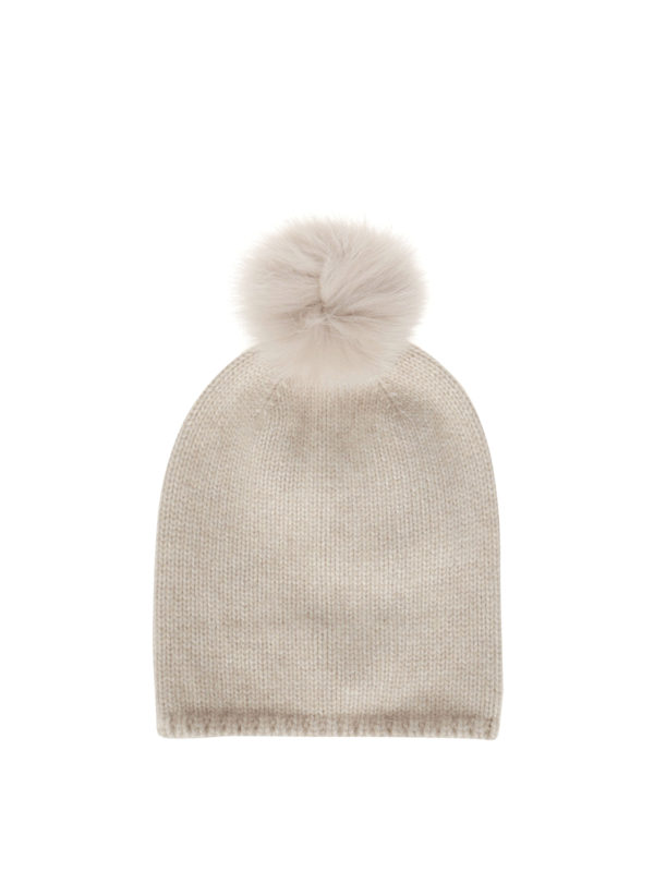Max Mara: Mützen - Mütze - Weiß