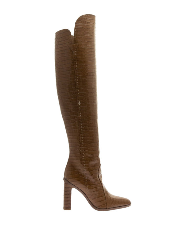 Max Mara: boots - Beboot leather boots