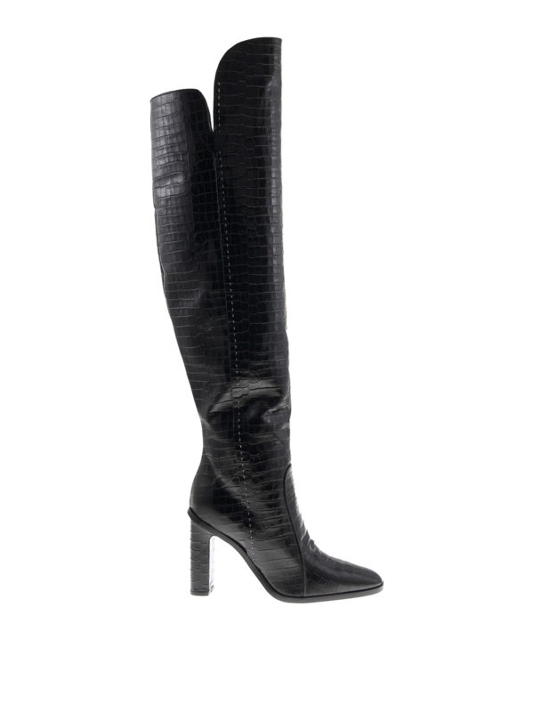 Max Mara: boots - Beboot leather boots