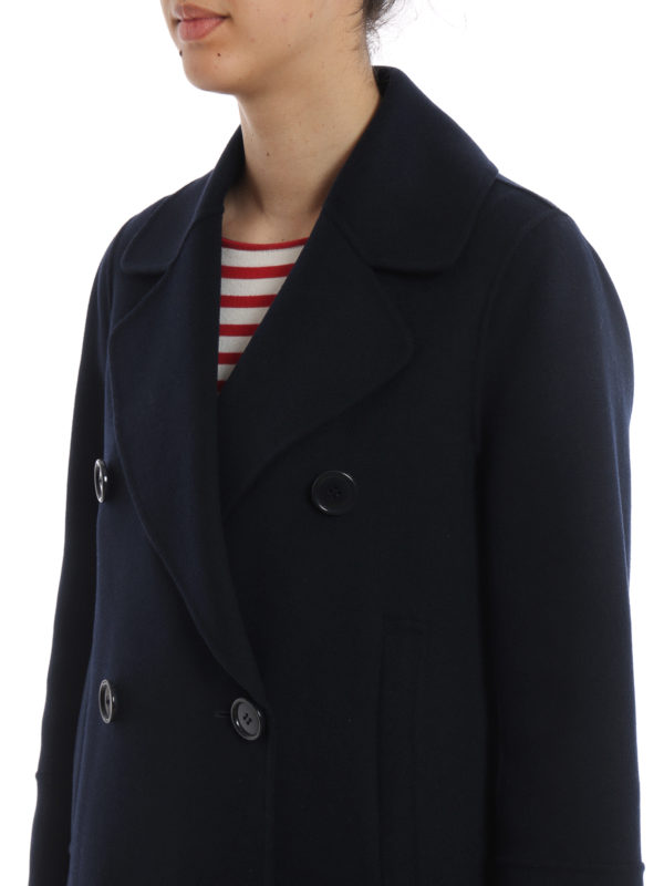 Max Mara buy online Custodi pure wool double-breasted coat