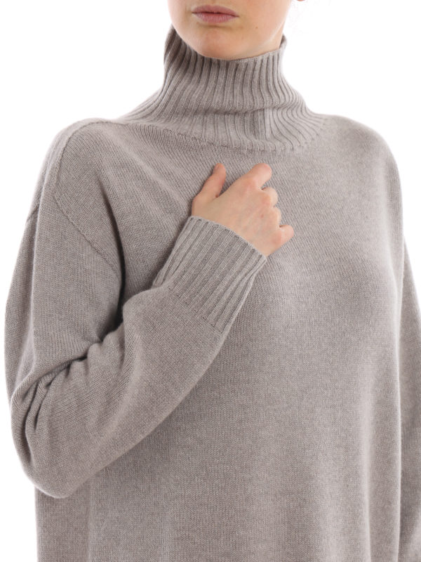 Max Mara buy online Rollkragenpullover - Hellgrau