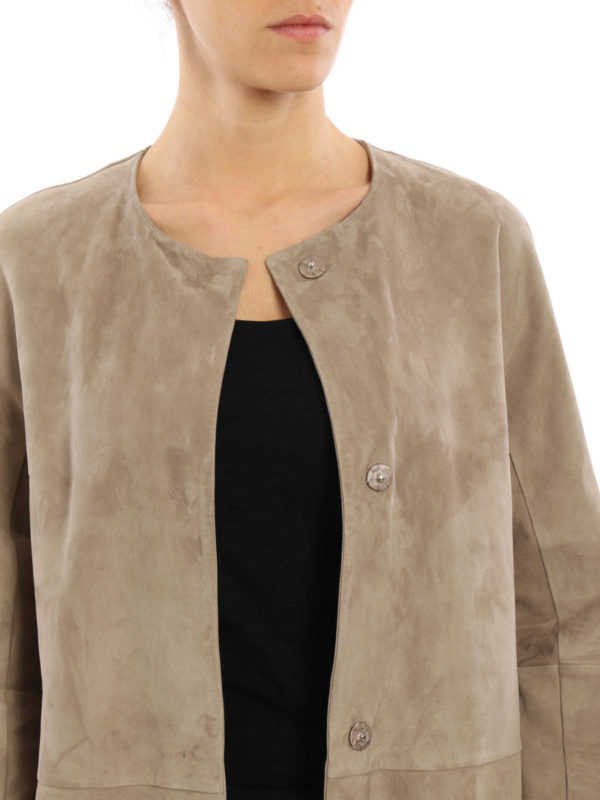 Max Mara buy online Suedeg suede duster coat
