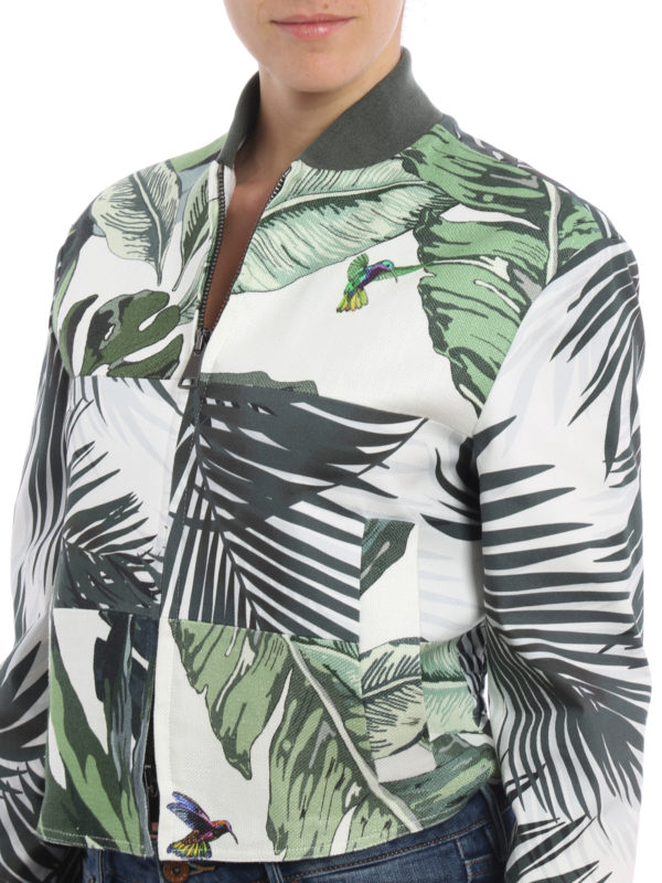 Max Mara buy online Tema leaf print jacket