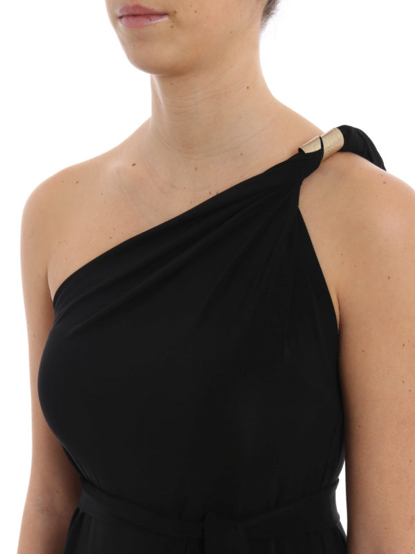strapless open back dress BABARONI One Shoulder Corset Sheath Acetate Satin Dress Peach, Peach / US0