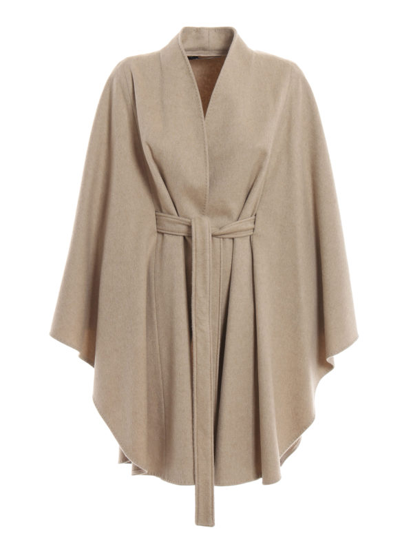 Max Mara: Capas  y Ponchos - Capa - Rosa