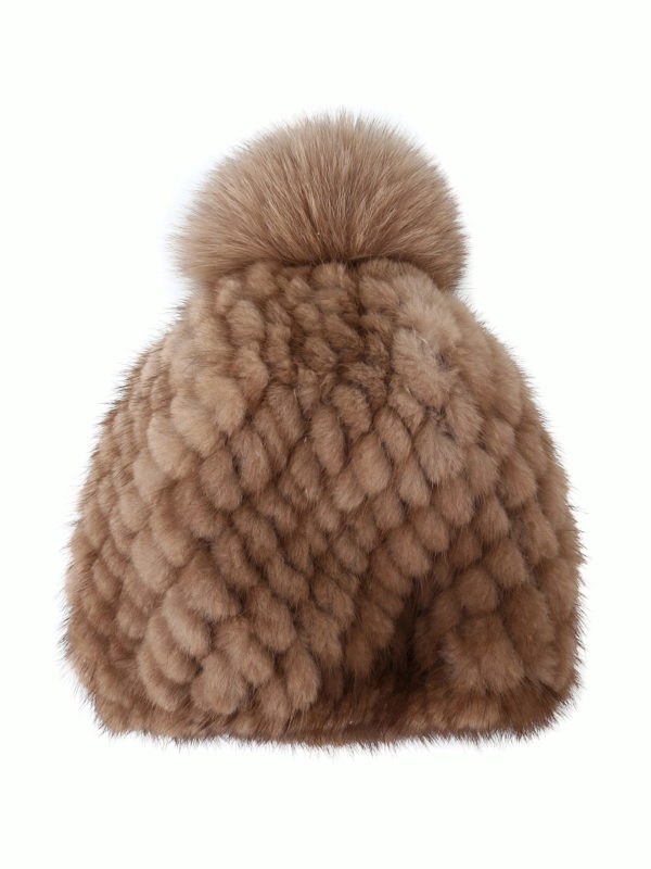 Max Mara: Mützen online - Mütze - Hellbraun