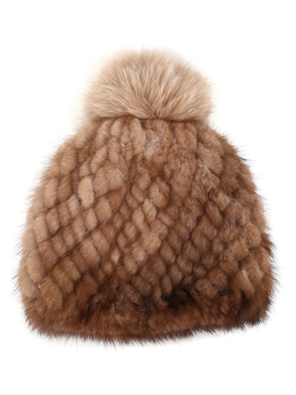 Max Mara: Mützen online - Mütze - Hellbraun