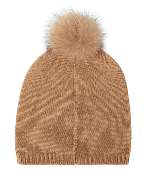 Max Mara: Mützen online - Mütze - Hellbraun