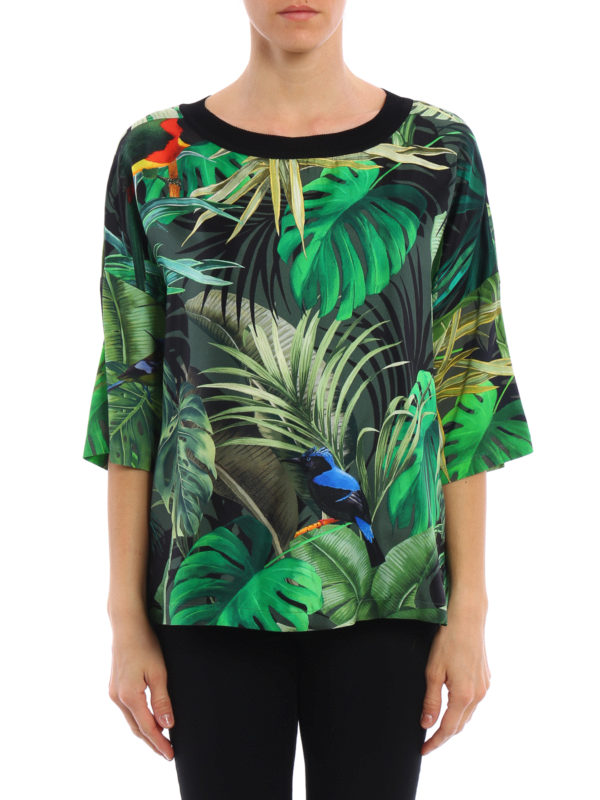Max Mara: blouses online - Tenue over blouse