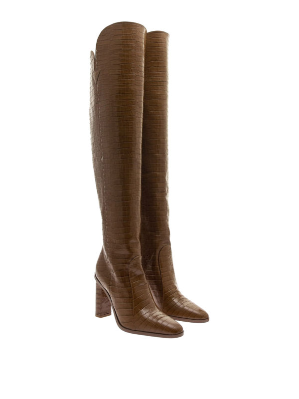 Max Mara: boots online - Beboot leather boots