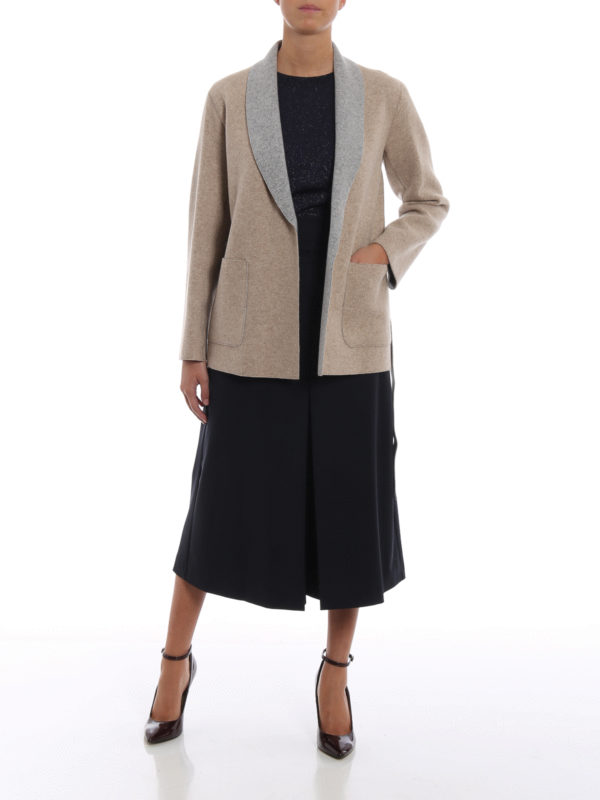 Max Mara: Cardigans online - Cardigan - Beige