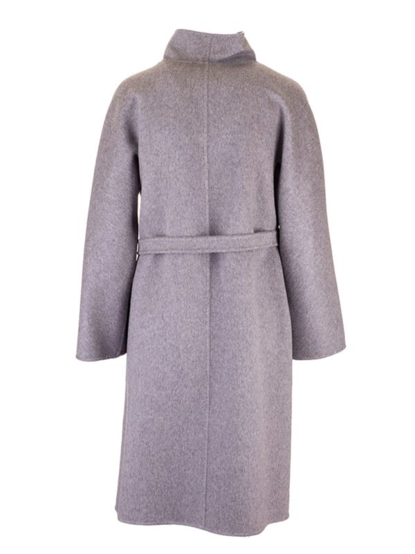 Max Mara: Abrigos semilargos online - Abrigo Midi - Gris