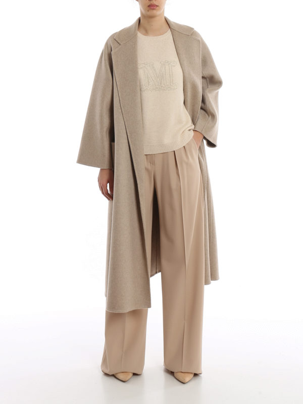 Max Mara: long coats online - Labbro coat