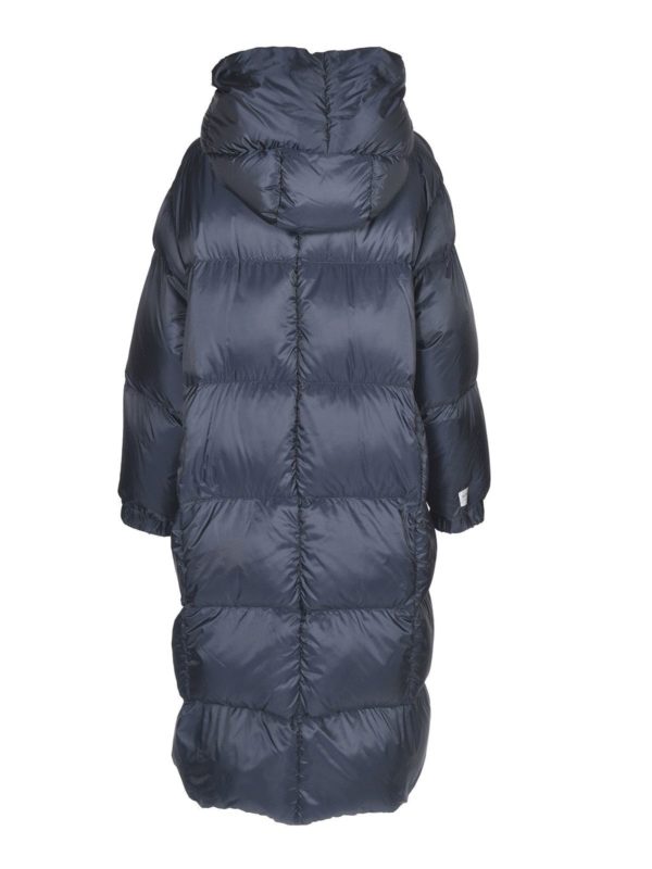 Max Mara: Lange Daunenmäntel online - Daunenmantel - Blau