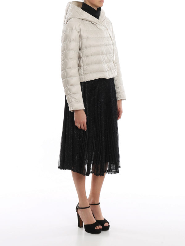 Max Mara: padded jackets online - Bsoft cropped puffer jacket