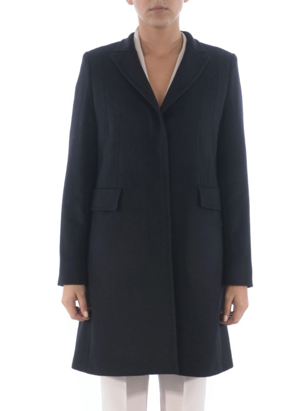 Max Mara: short coats online - Marengo wool coat