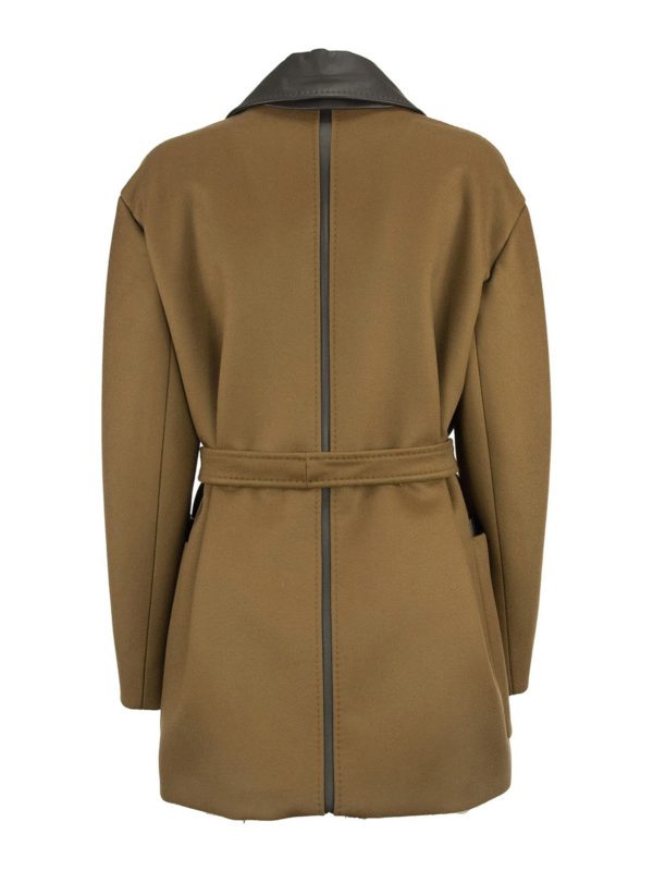 Max Mara: short coats online - Mina wool and cashmere jacket