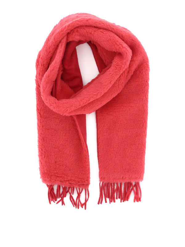 Max Mara: Schals - Schal - Hellrot