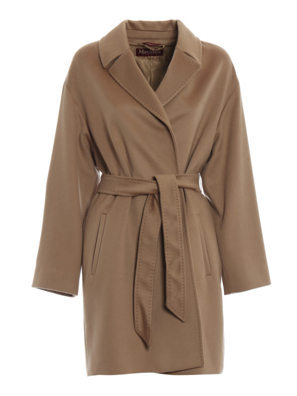 Max Mara Crasso camel wool coat 60861989000006 THEBS