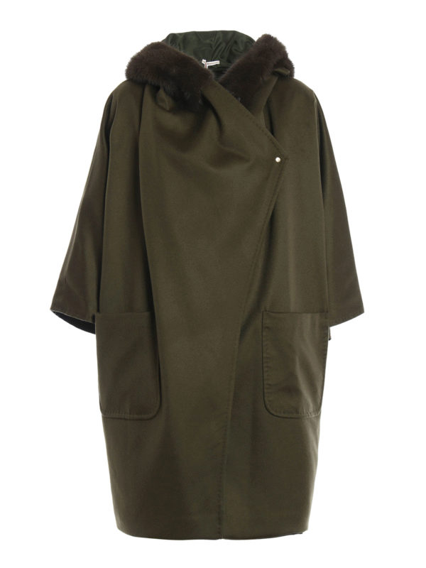 Max Mara: short coats - Lisotte reversible coat