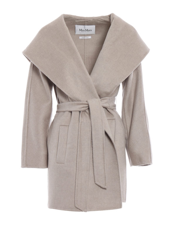 Max Mara: Kurze Mäntel - Kurzer Mantel - Hellbeige