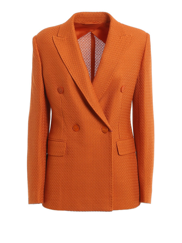 MAX MARA STUDIO: Blazer - Blazer - Orange
