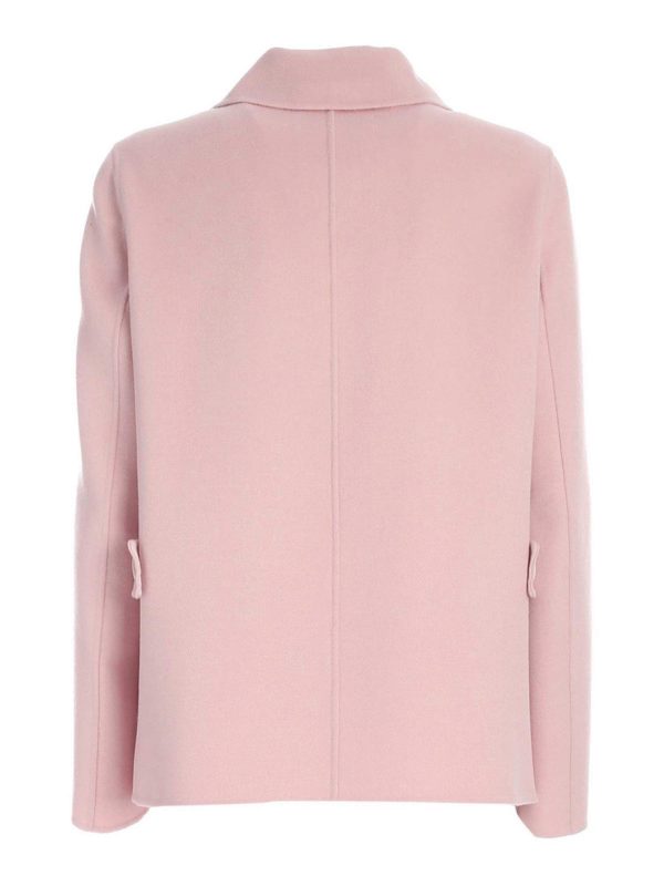 MAX MARA STUDIO: short coats online - Cinzia coat in pink