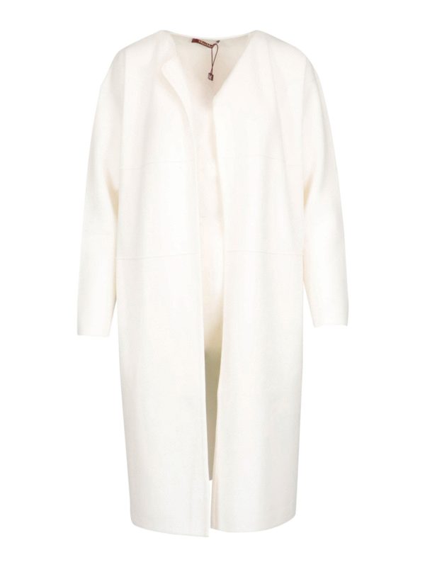 MAX MARA STUDIO: Kurze Mäntel - Kurzer Mantel - Weiß