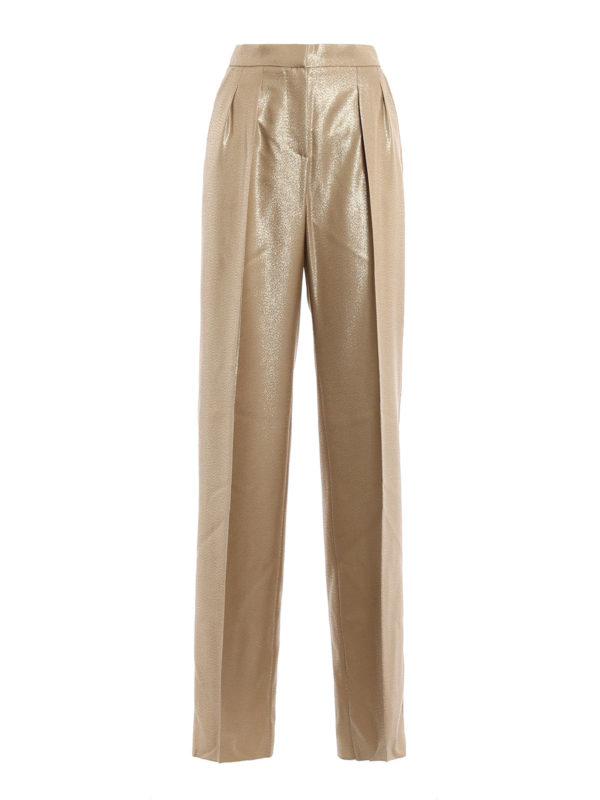 Max Mara: Maßgeschneiderte und Formale Hosen - Formale Hose - Gold