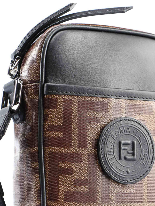Maxi FF print detailed cross body bag shop online: FENDI